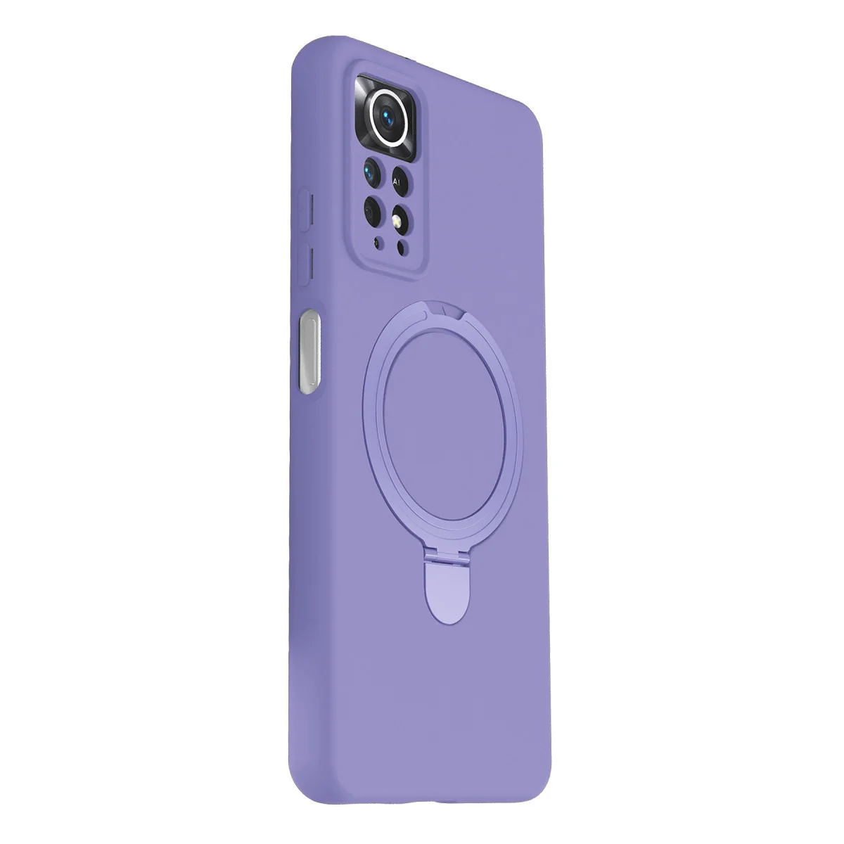 Redmi Note 12 Pro 4G Regal Magsafe Standlı Kapak - Lila