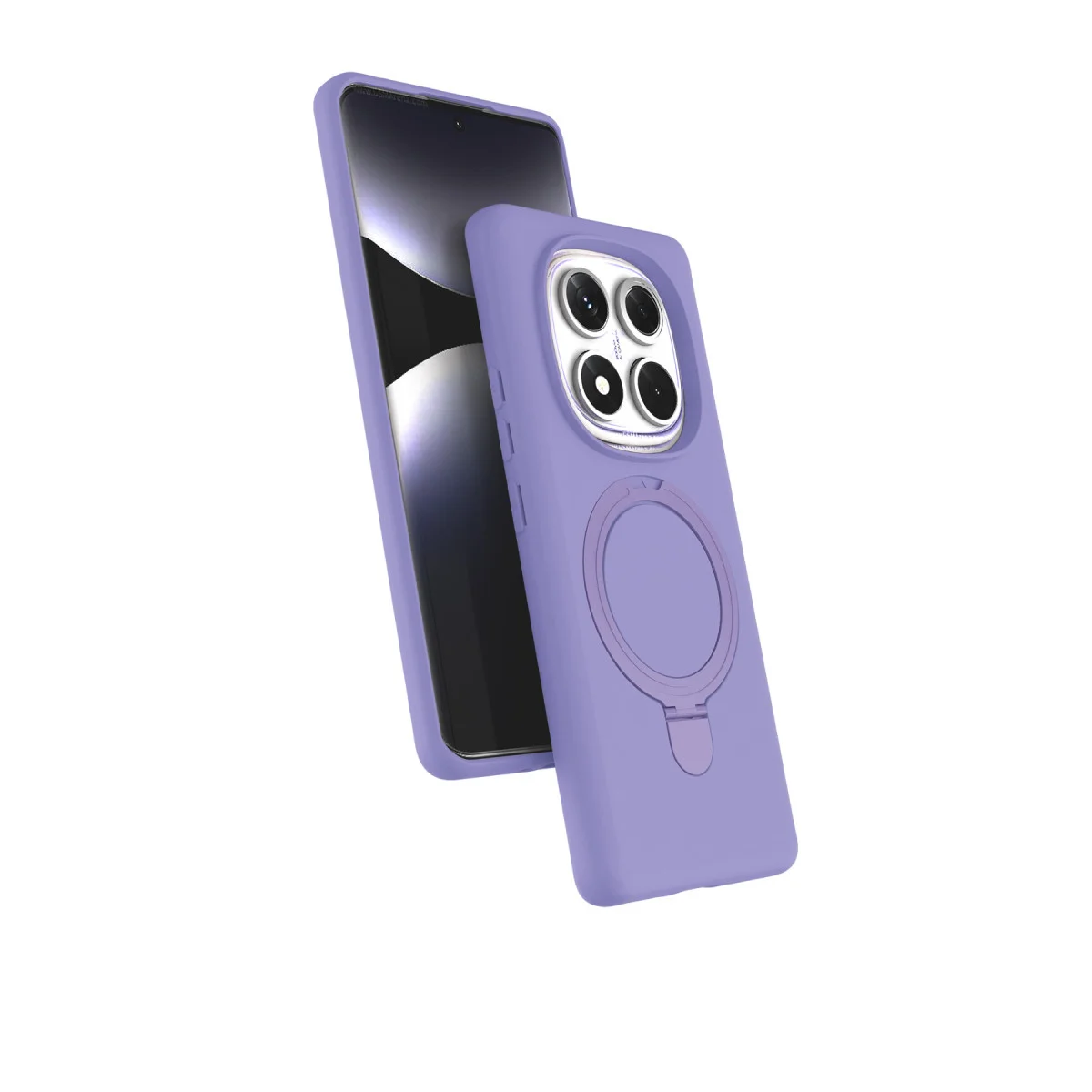 Redmi Note 14 Pro 5G Regal Magsafe Standlı Kapak - Lila
