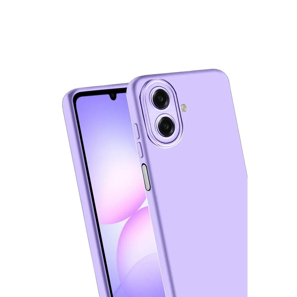 Galaxy A07 4G Nano içi Kadife Silikon - Lila