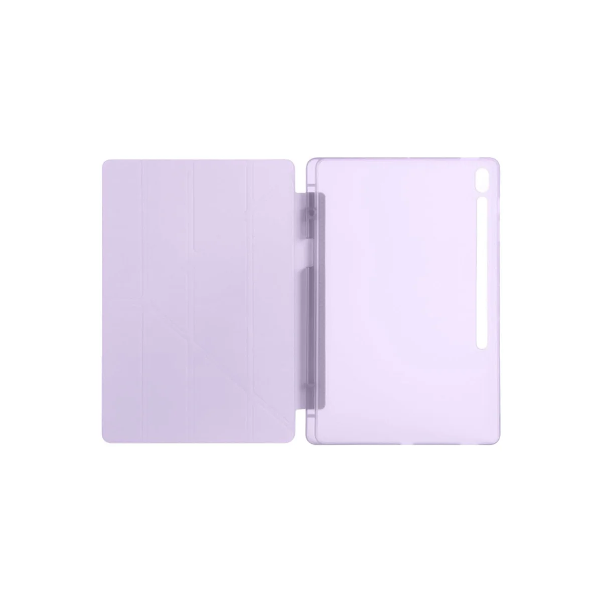 Galaxy Tab S10 FE Plus 13.1 Kalemlikli Hugo Tablet Kılıfı - Lila