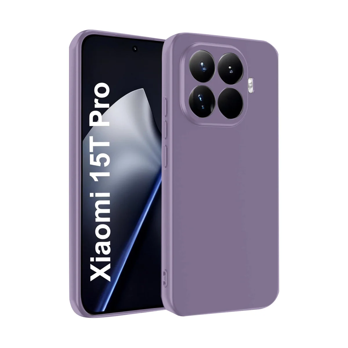 Mi 15T Pro First Silikon - Lila