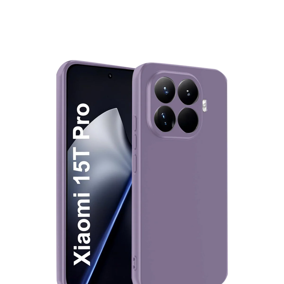 Mi 15T Pro First Silikon - Lila