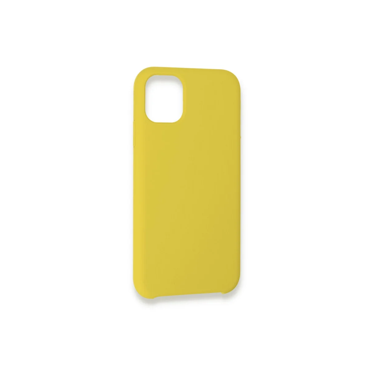 iPhone 11 Pro Max Kılıf Lansman Legant Silikon - Sarı