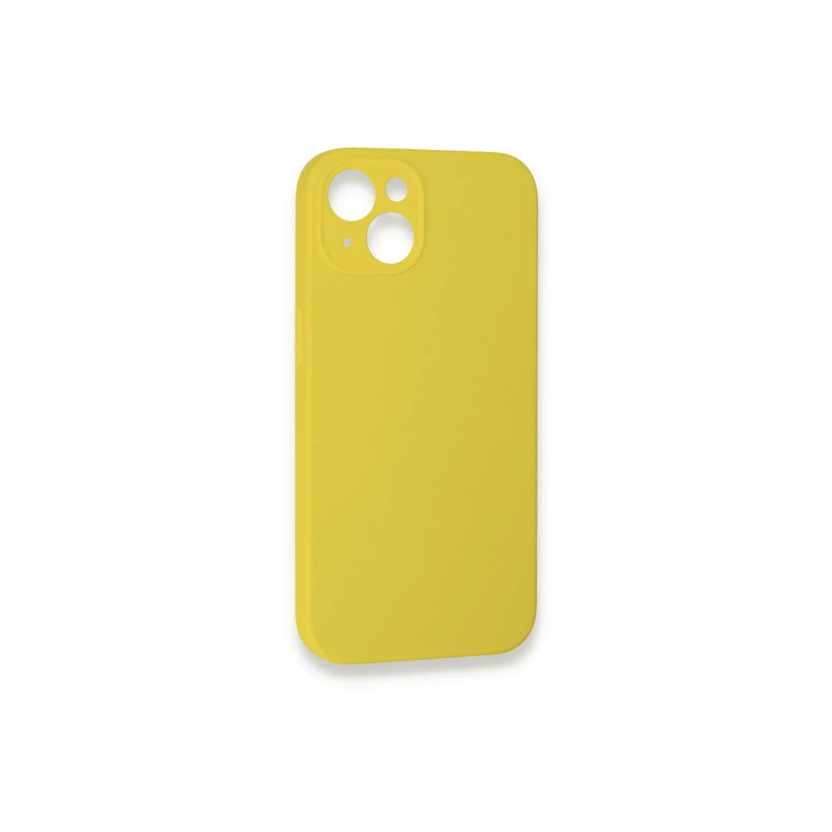 iPhone 13 Mini Kılıf Lansman Legant Silikon - Sarı