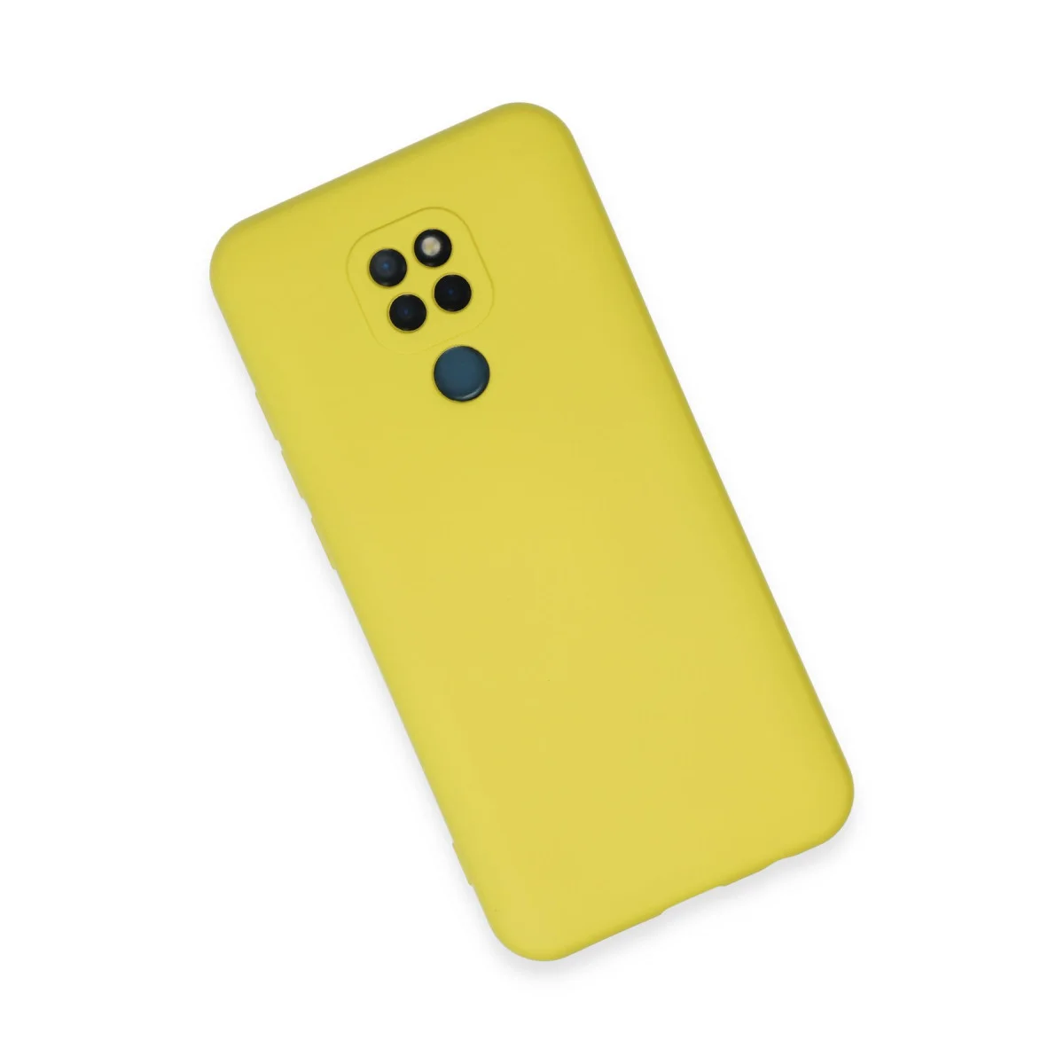 GM 20 Kılıf Nano içi Kadife Silikon - Sarı