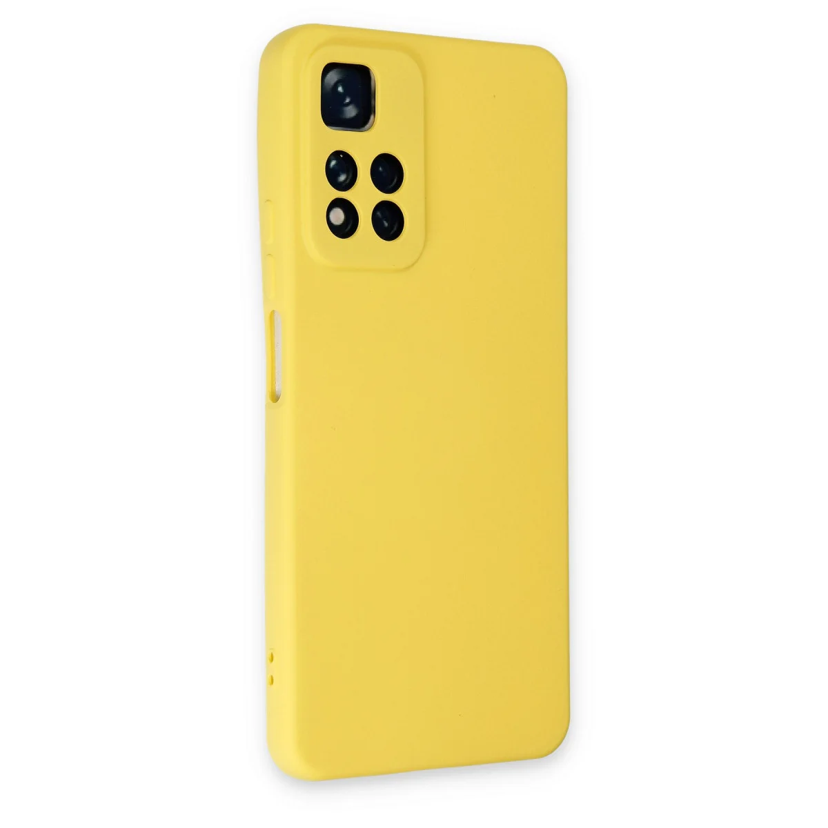 Redmi Note 11 Pro Plus 5G Kılıf Nano içi Kadife Silikon - Sarı