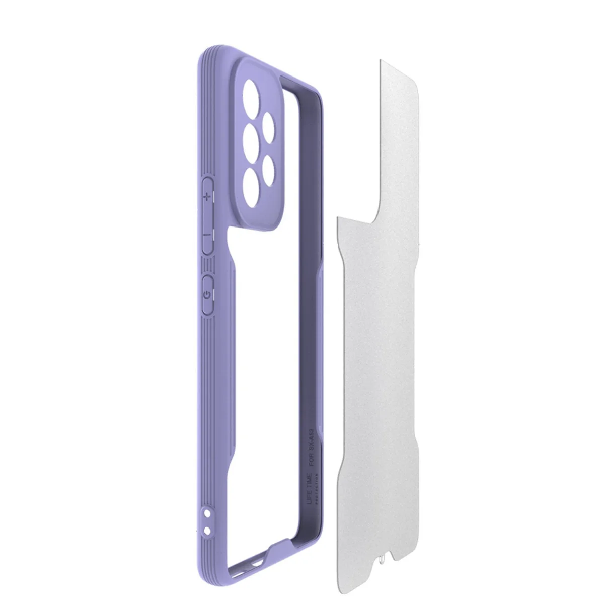Galaxy A53 5G Kılıf Platin Silikon - Sarı