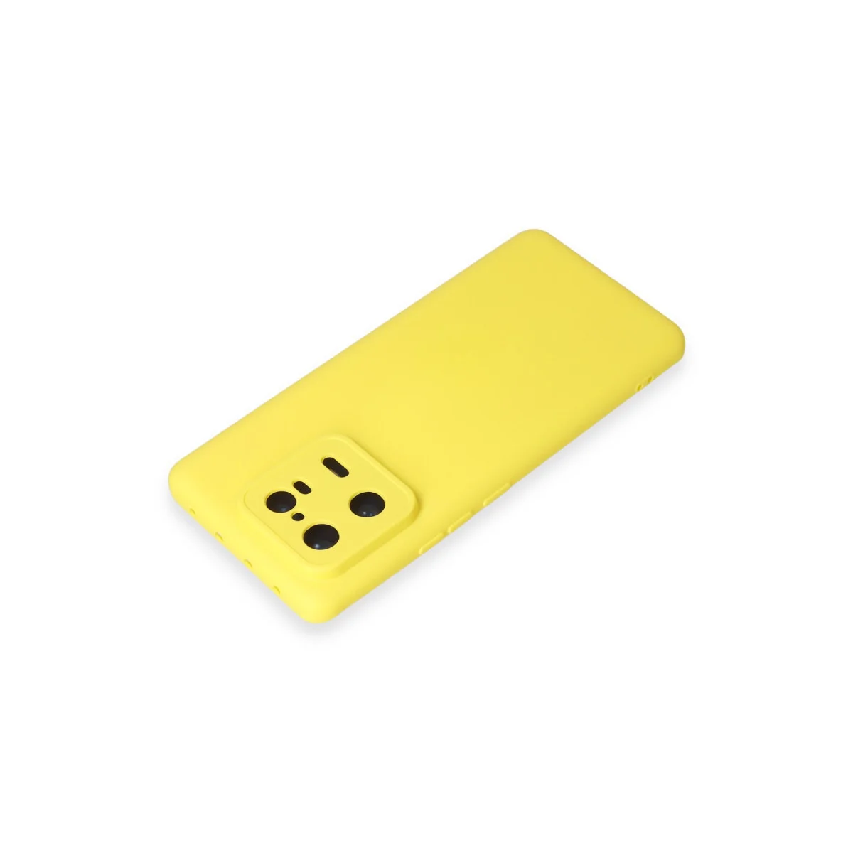 Mi 13 Pro Kılıf Nano içi Kadife Silikon - Sarı