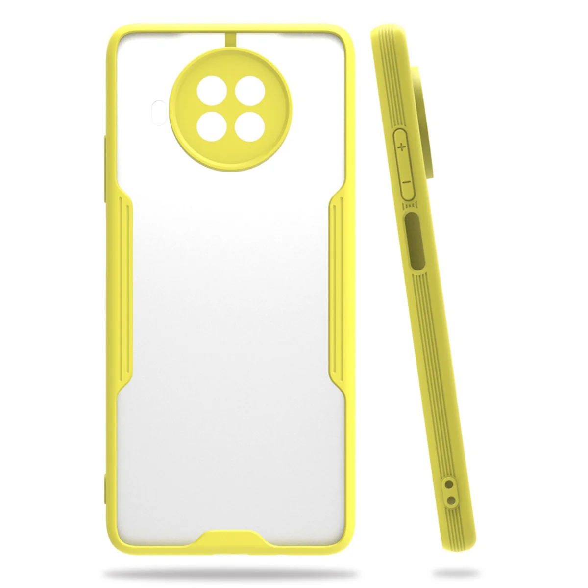 Mi 10T Lite Kılıf Platin Silikon - Sarı