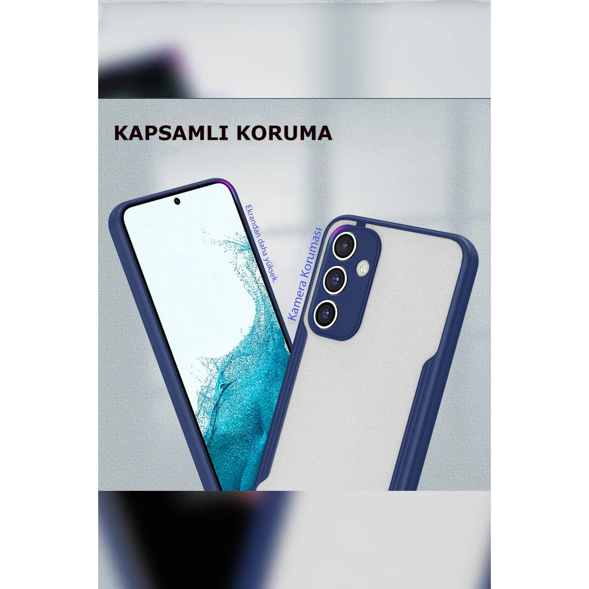 Galaxy A24 4G Kılıf Platin Silikon - Sarı