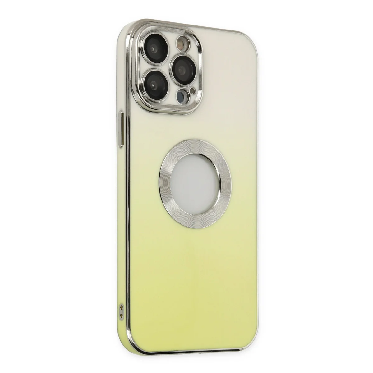 iPhone 13 Pro Kılıf Best Silikon - Sarı