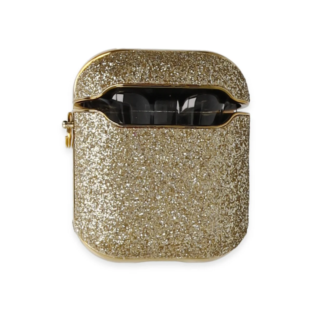 Airpods 2 (2.nesil) Spell Simli Kılıf - Gold