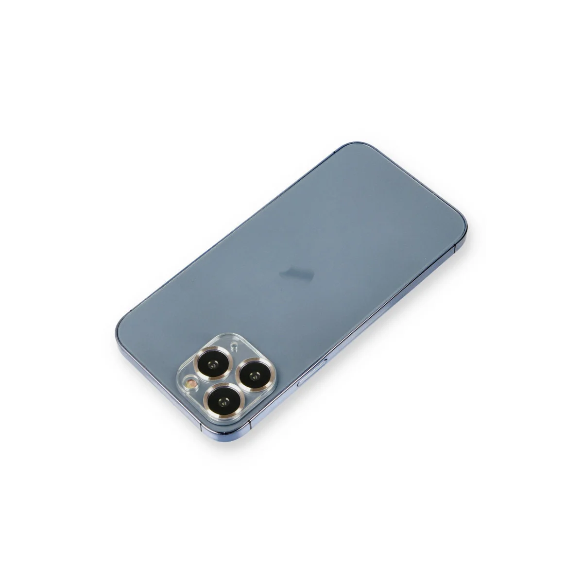 iPhone 11 Pro Max Metal Kamera Lens Koruma Cam - Gold