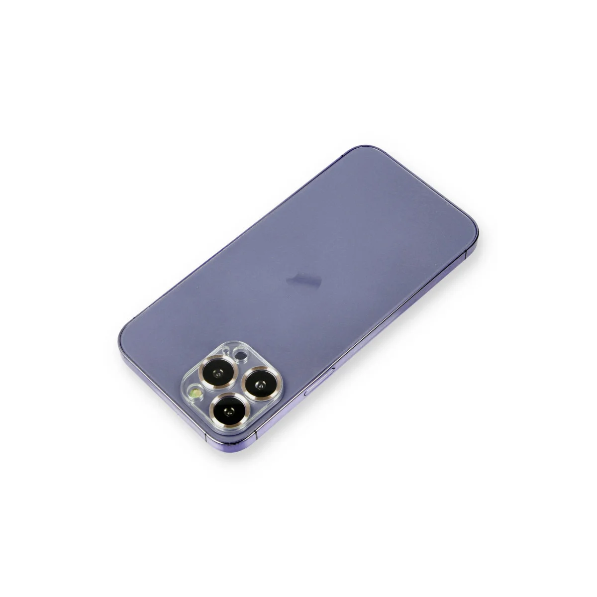 iPhone 12 Pro Metal Kamera Lens Koruma Cam - Gold