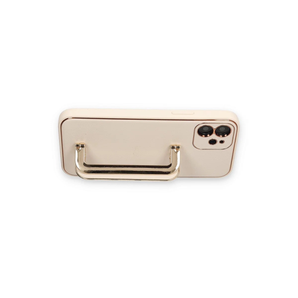 iPhone 12 Kılıf Coco Elit Kapak - Gold