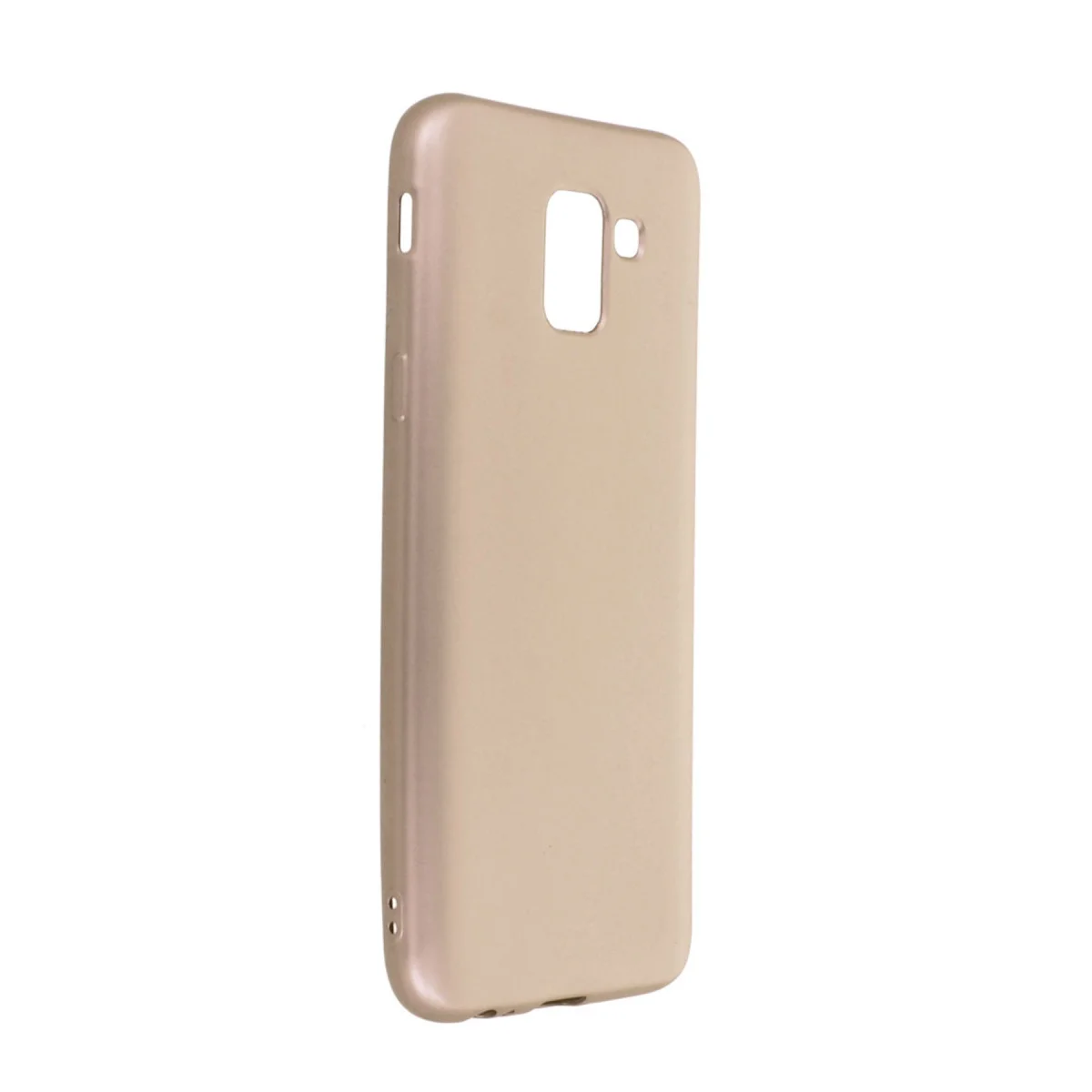 Galaxy J6 Kılıf First Silikon - Gold