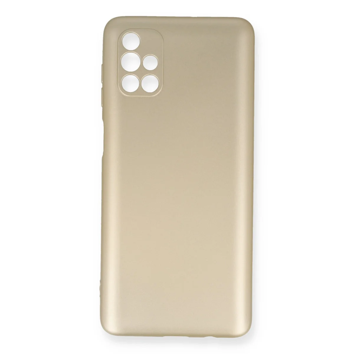 Galaxy M51 Kılıf First Silikon - Gold