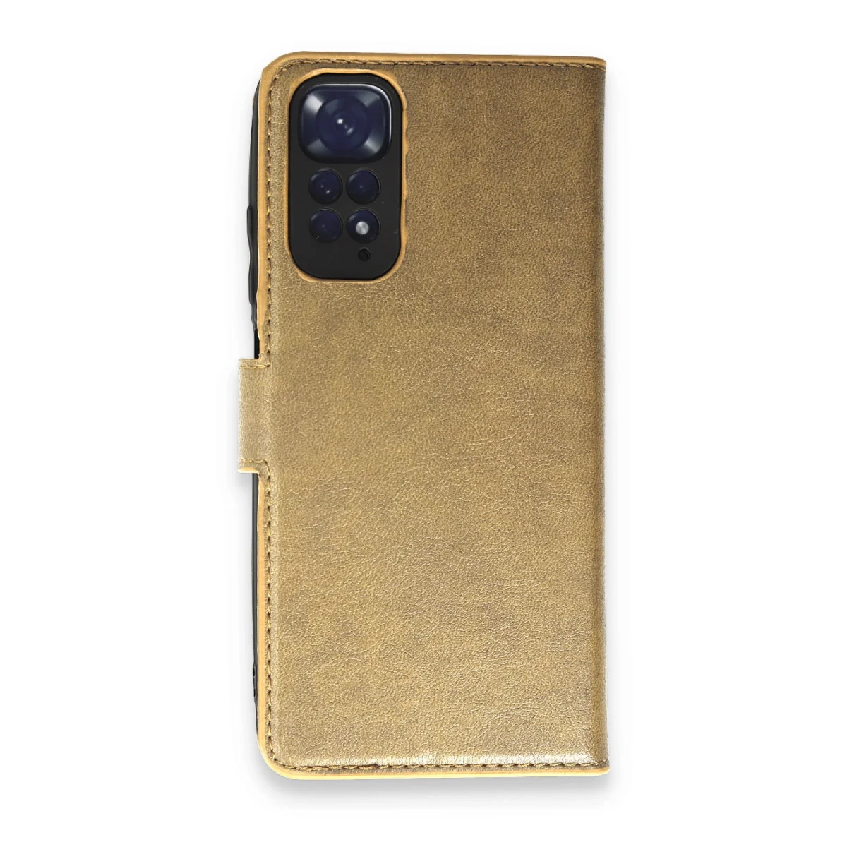 Redmi Note 11 Pro Kılıf Trend S Plus Kapaklı Kılıf - Gold
