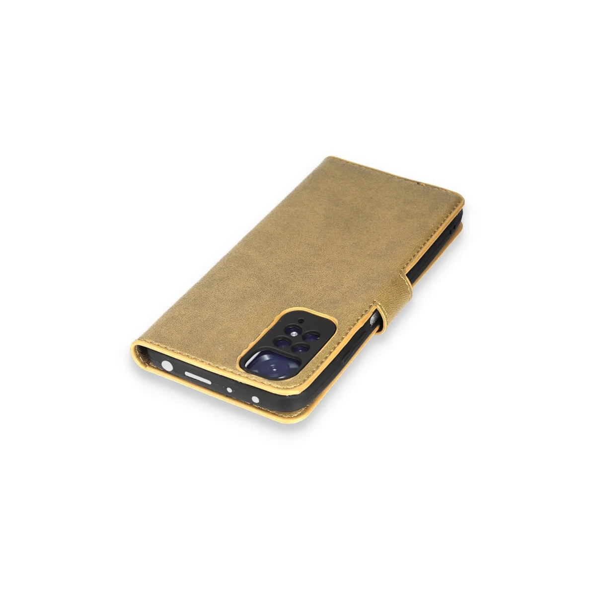 Redmi Note 11 Pro Kılıf Trend S Plus Kapaklı Kılıf - Gold