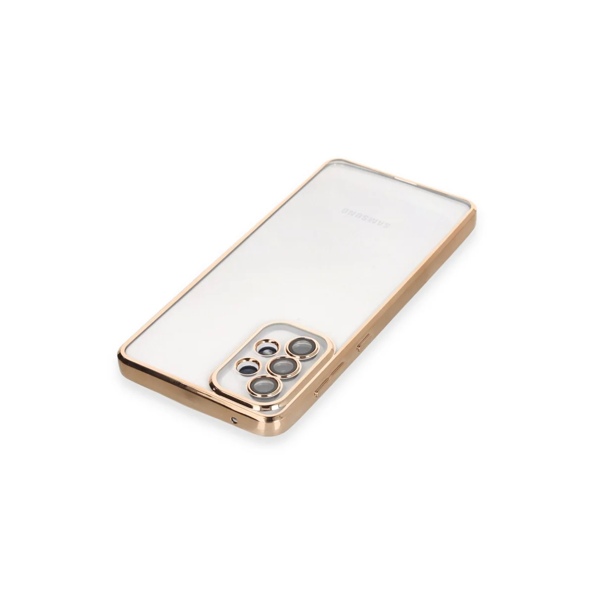 Galaxy A33 5G Kılıf Razer Lensli Silikon - Gold