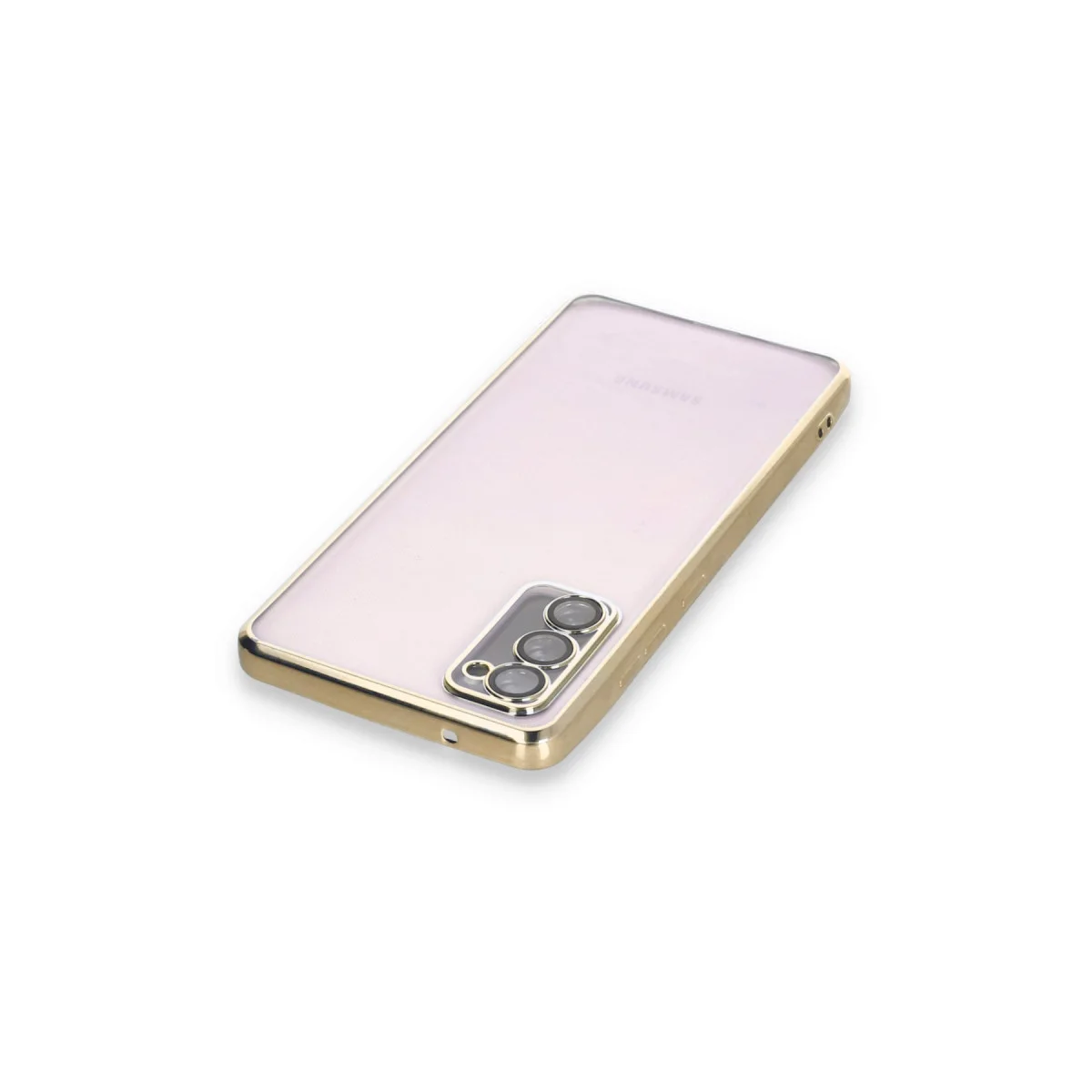Galaxy S20 FE Kılıf Razer Lensli Silikon - Gold