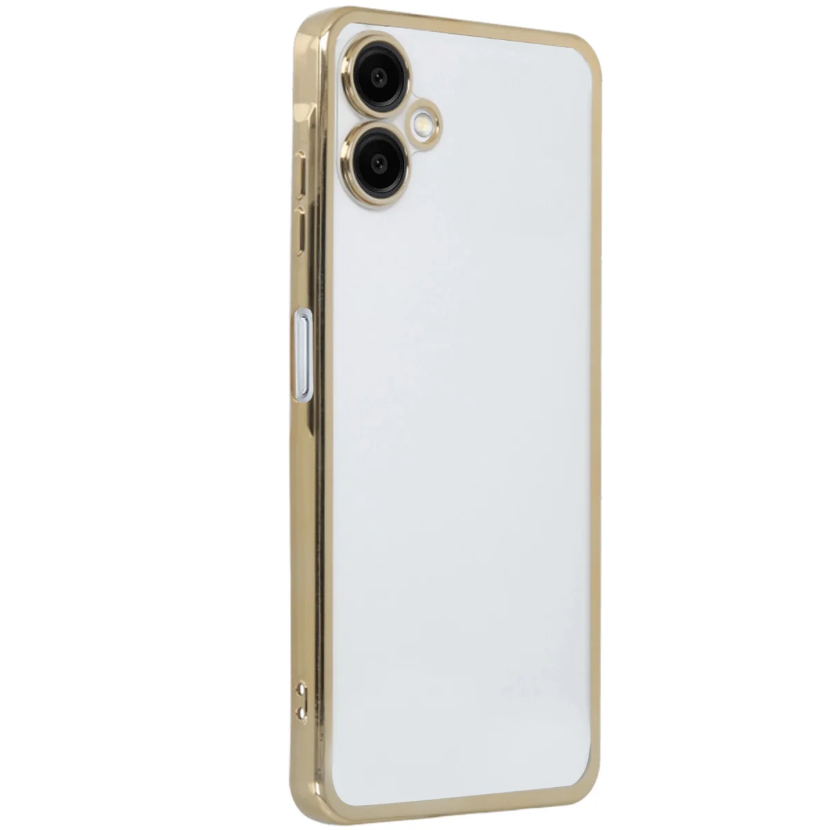 Galaxy A06 Kılıf Razer Lensli Silikon - Gold