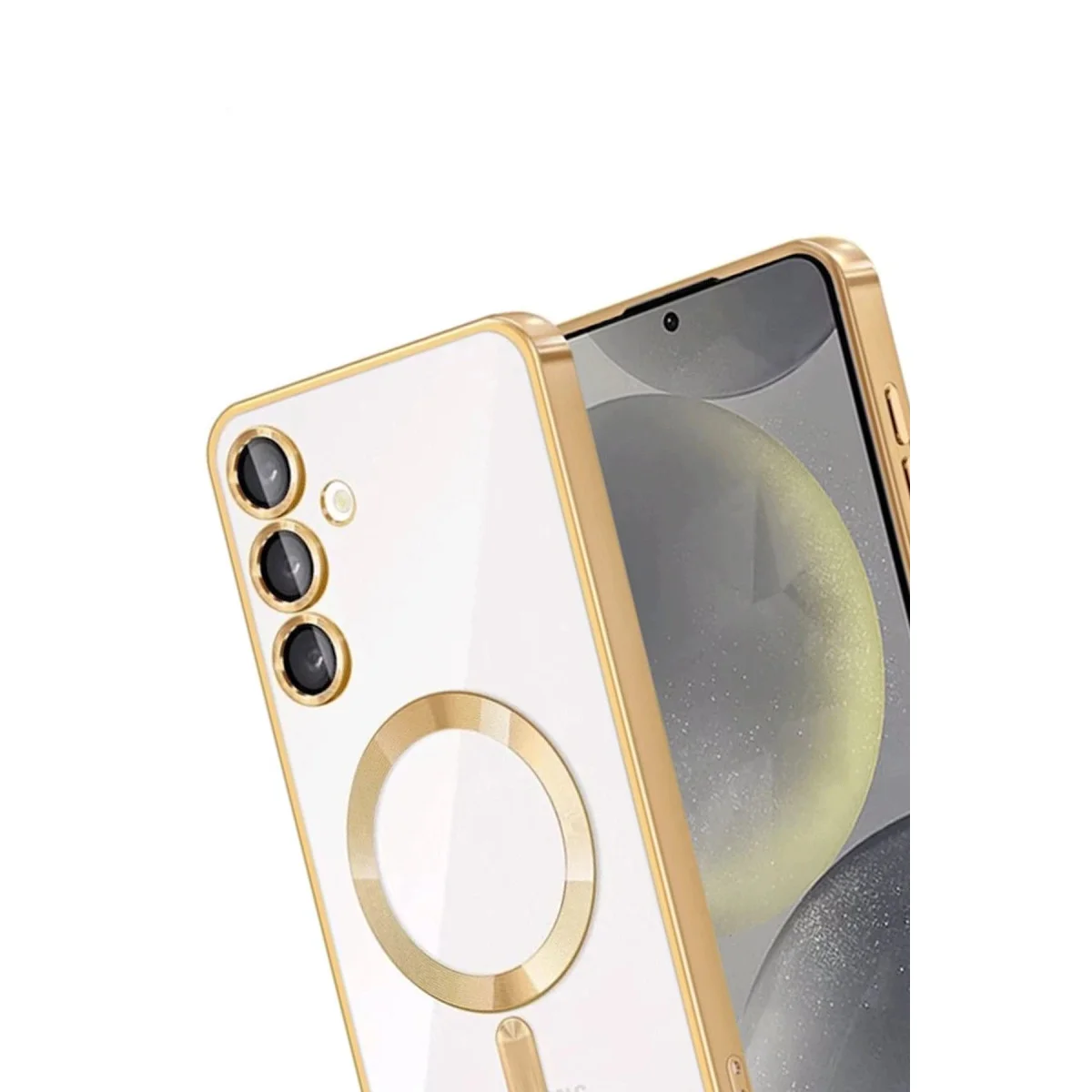 Galaxy A15 4G Kross Magneticsafe Kapak - Gold