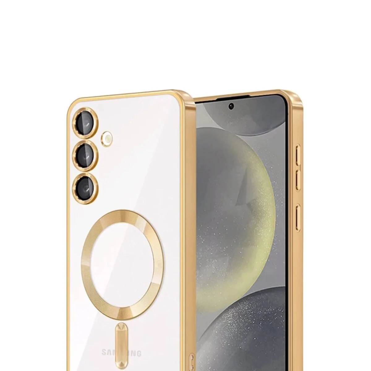 Galaxy A16 5G Kross Magneticsafe Kapak - Gold