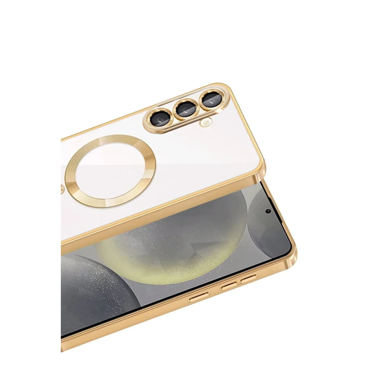 Galaxy A57 5G Kross Magneticsafe Kapak - Gold