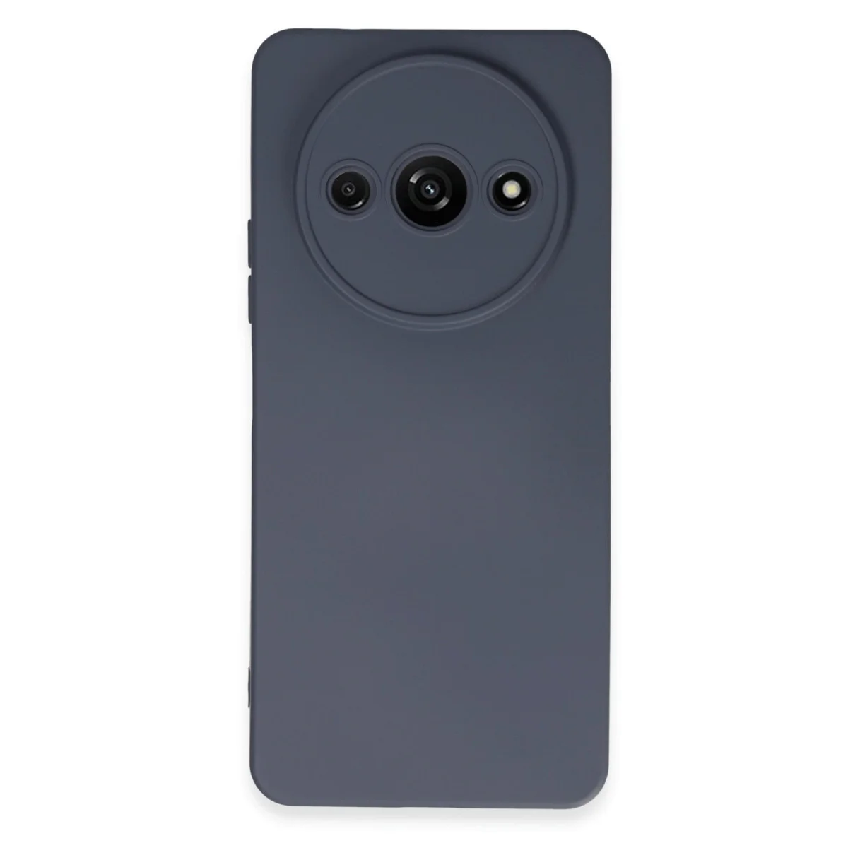 Redmi A3 4G Kılıf Nano içi Kadife Silikon - Gri