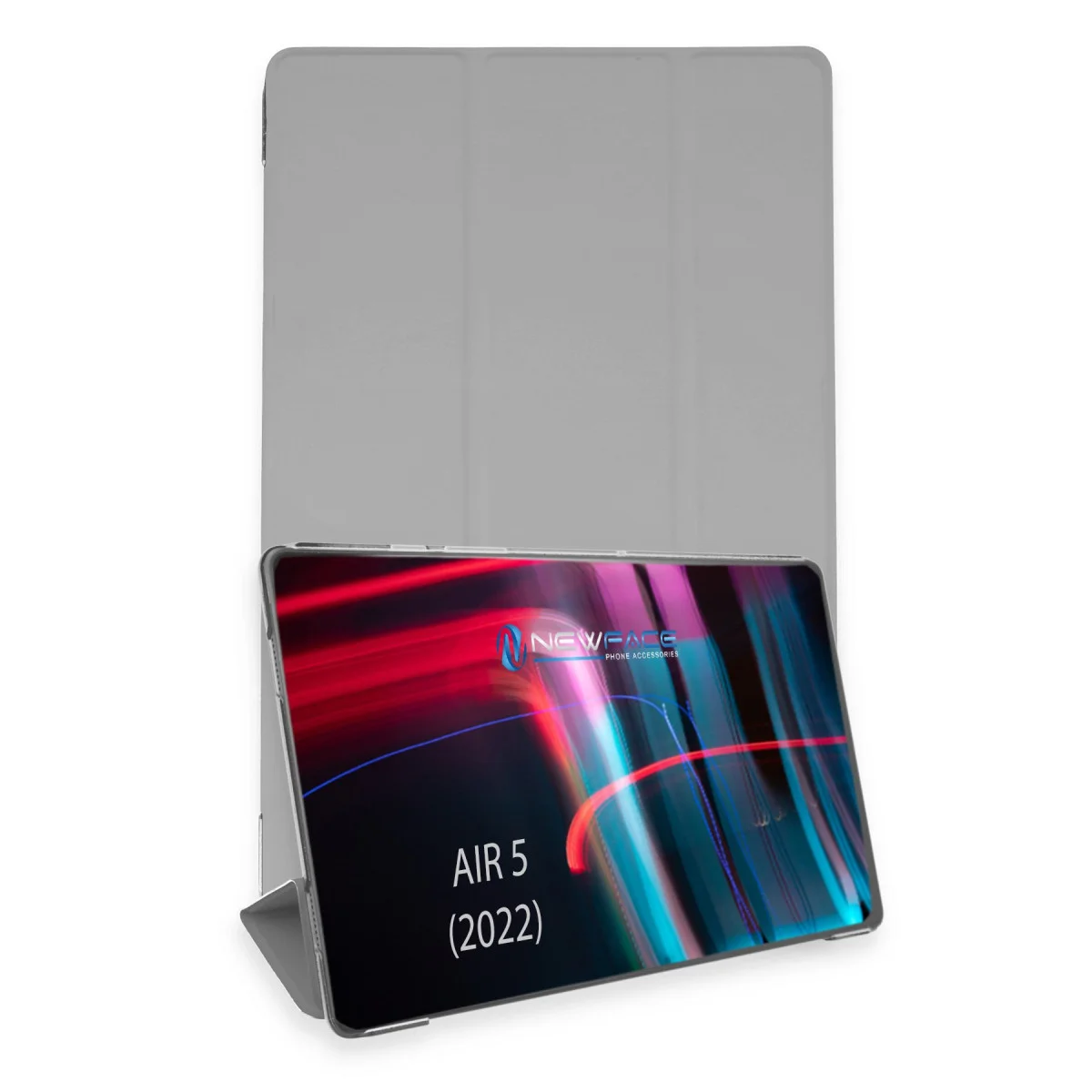 iPad Air 5 (2022) Kılıf Tablet Smart Kılıf - Gri