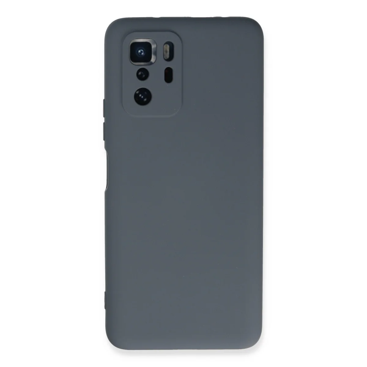 Poco X3 GT Kılıf Nano içi Kadife Silikon - Gri