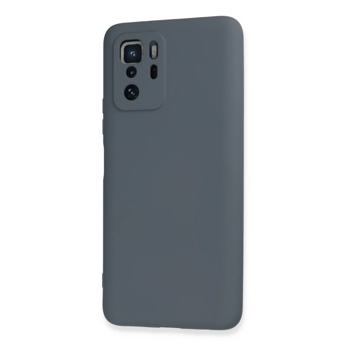 Poco X3 GT Kılıf Nano içi Kadife Silikon - Gri