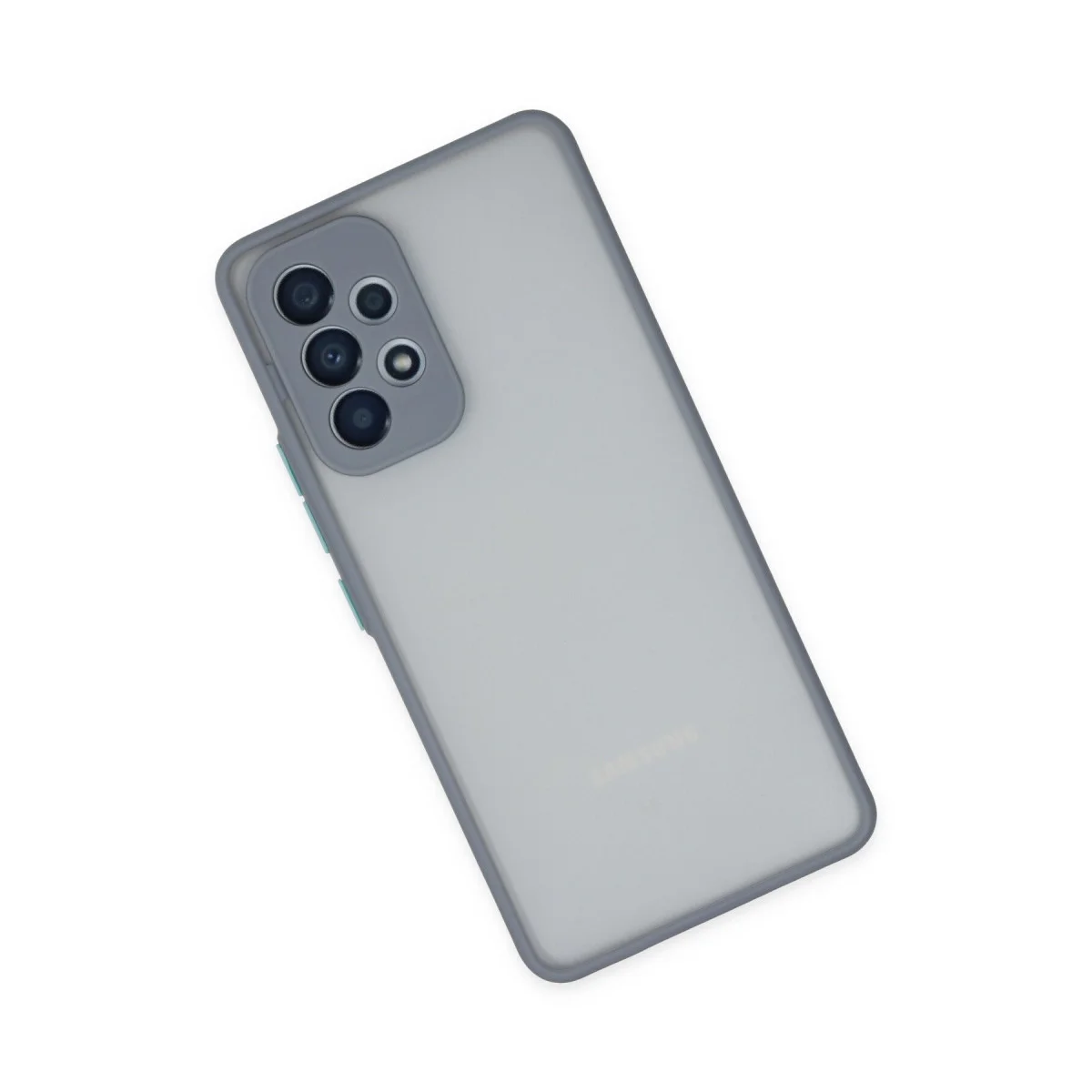 Galaxy A53 5G Kılıf Montreal Silikon Kapak - Gri