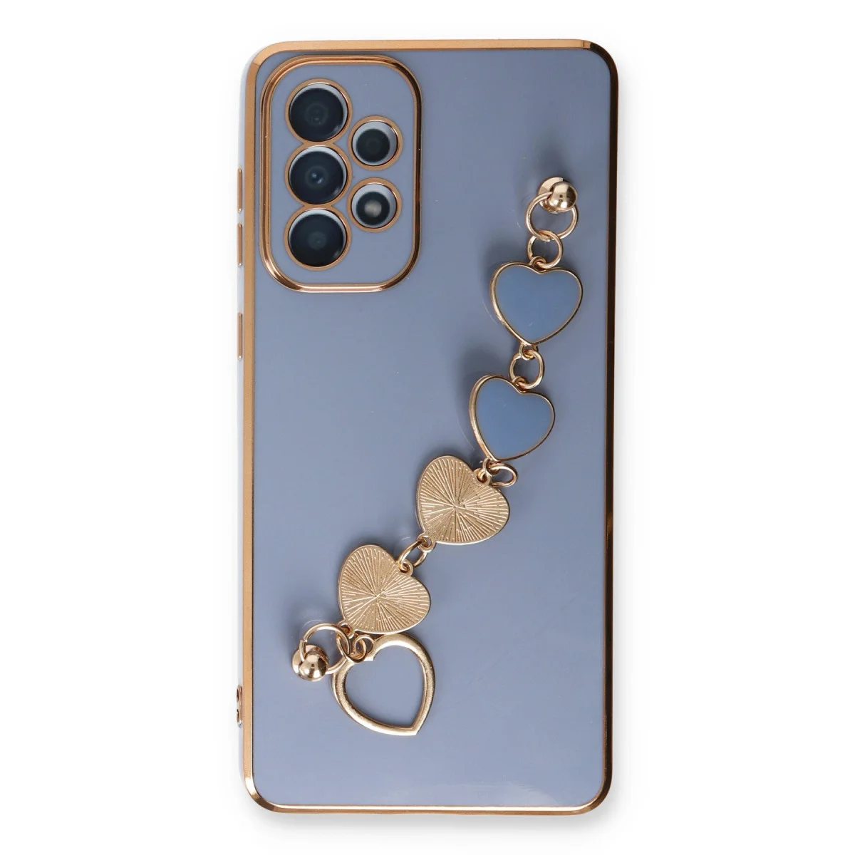 Galaxy A33 5G Kılıf Esila Silikon - Gri