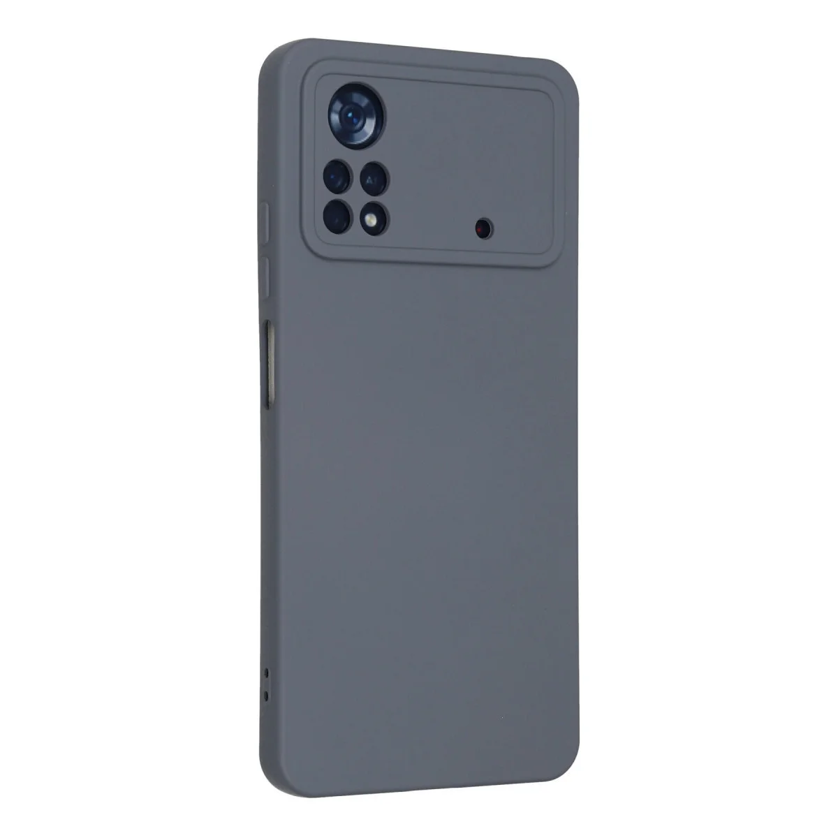 Poco X4 Pro 5G Kılıf Nano içi Kadife Silikon - Gri