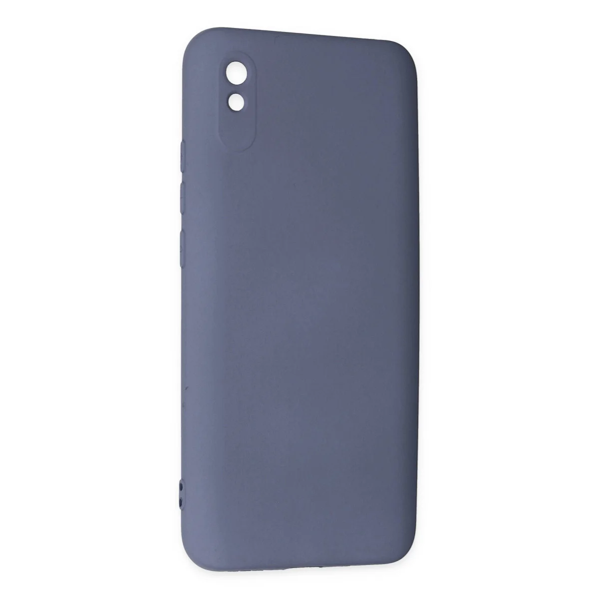 Redmi 9A Kılıf Nano içi Kadife Silikon - Gri