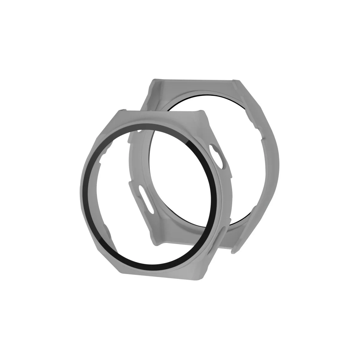 Watch GT3 Pro 43mm Dota Camlı Kasa Ekran Koruyucu - Gri