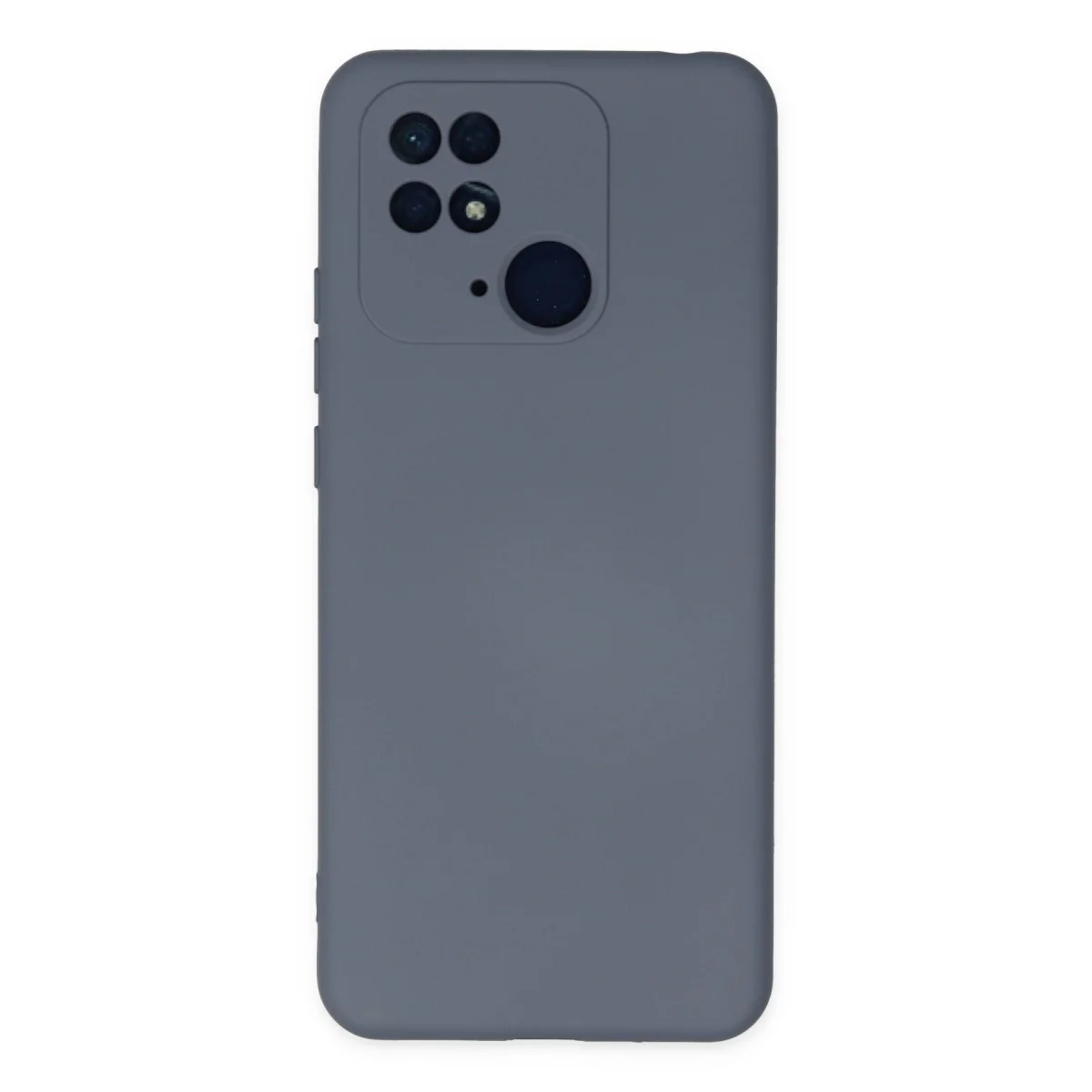 Redmi 10C Kılıf Nano içi Kadife Silikon - Gri