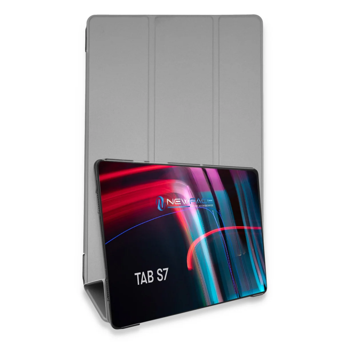 Galaxy T870 Tab S7 11 Kılıf Tablet Smart Kılıf - Gri