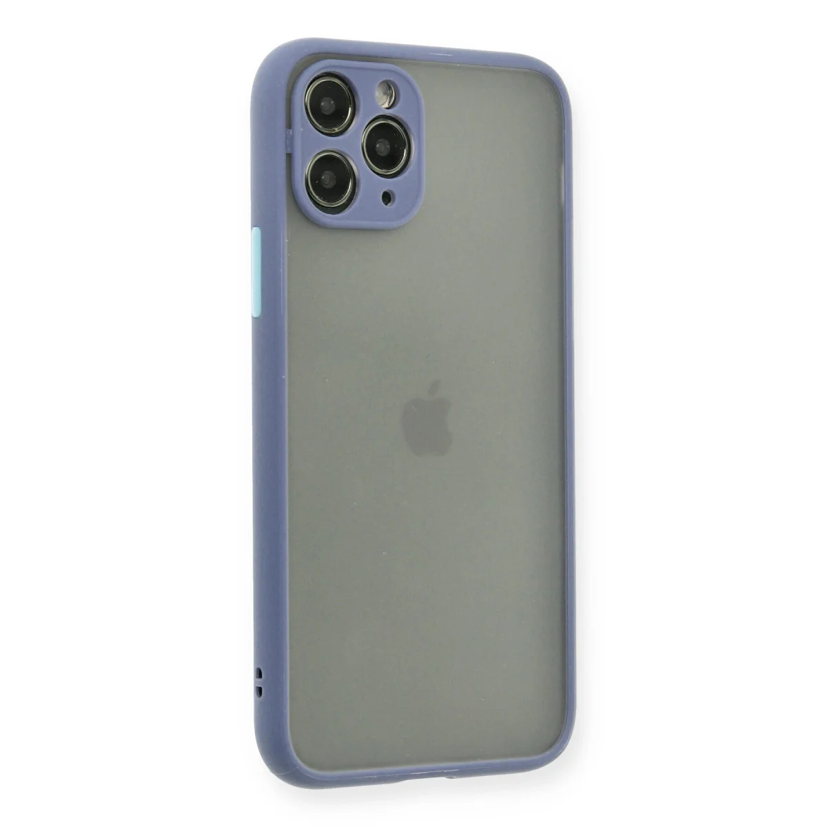iPhone 11 Pro Kılıf Montreal Silikon Kapak - Gri