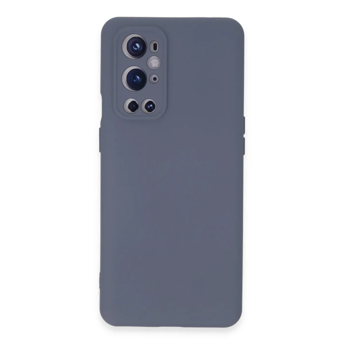 One Plus 9 Pro Kılıf Nano içi Kadife Silikon - Gri