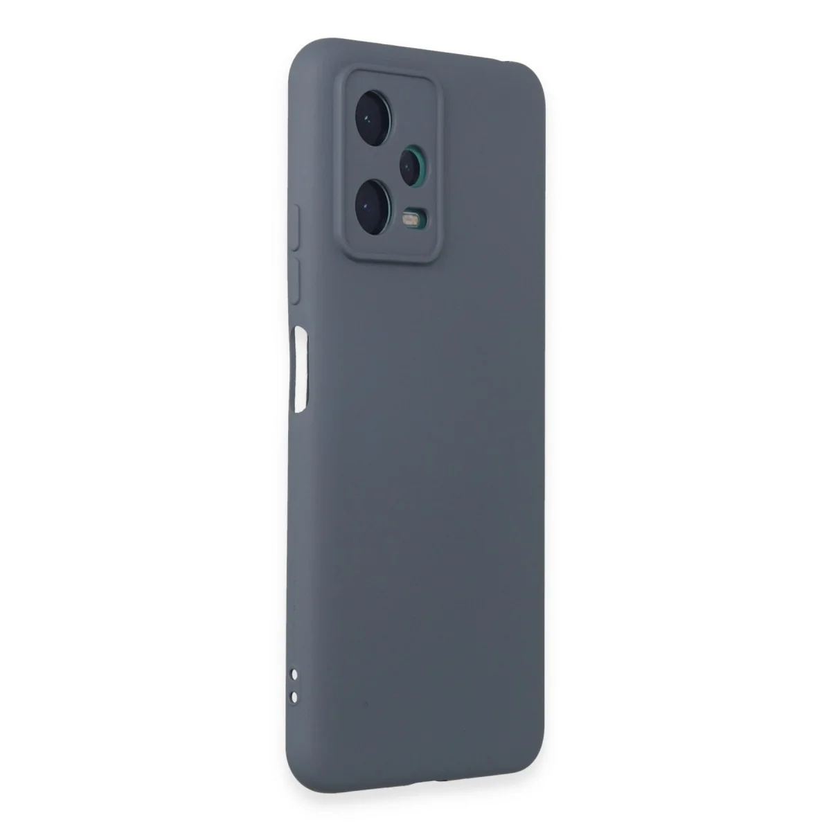 Redmi Note 12 5G Kılıf Nano içi Kadife Silikon - Gri