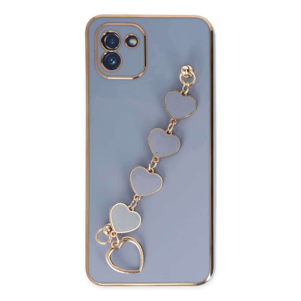 Galaxy A03 Kılıf Esila Silikon - Gri