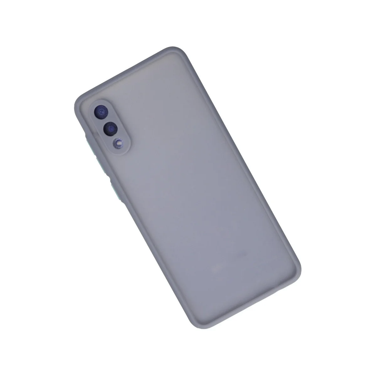 Galaxy A02 Kılıf Montreal Silikon Kapak - Gri