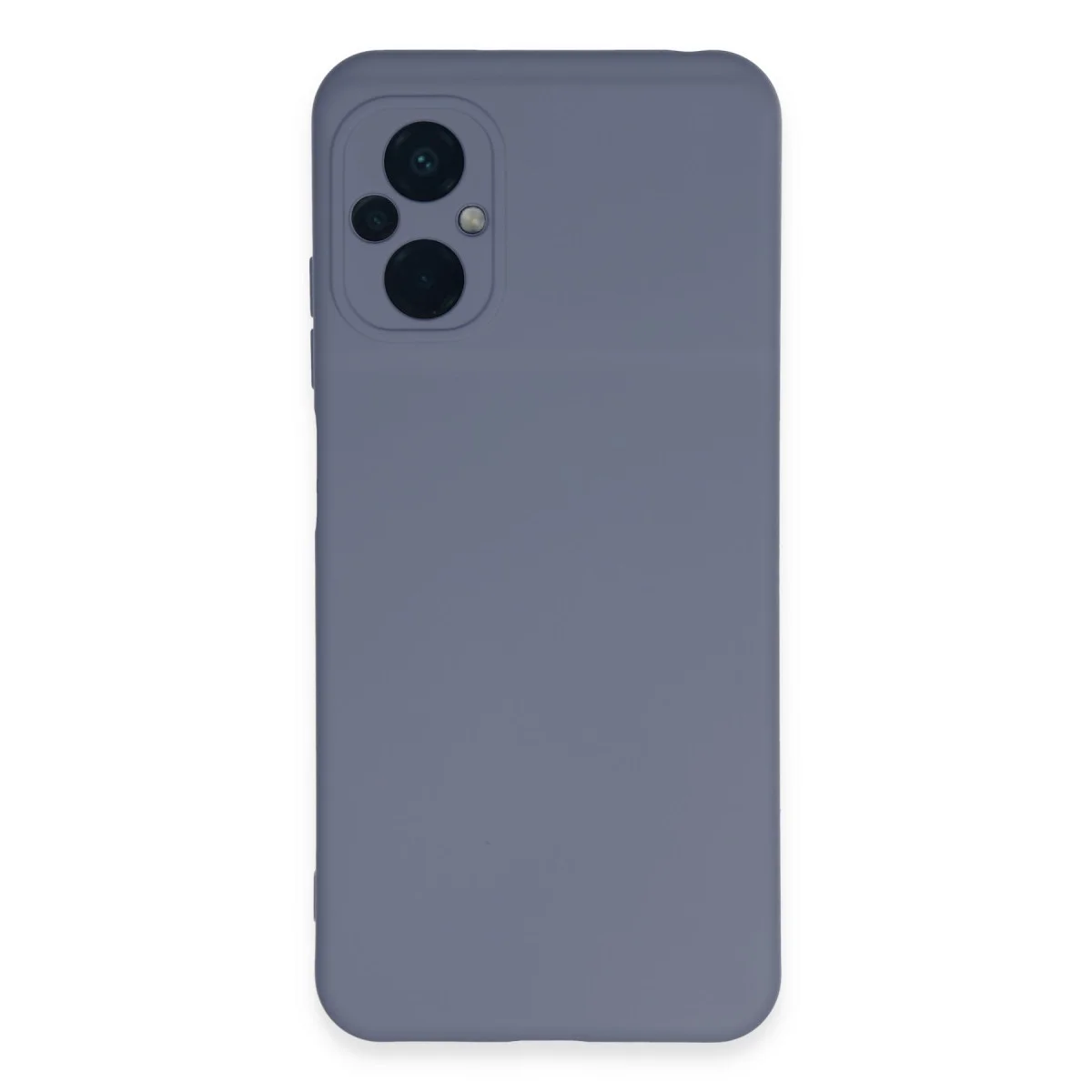 Poco M5 Kılıf Nano içi Kadife Silikon - Gri