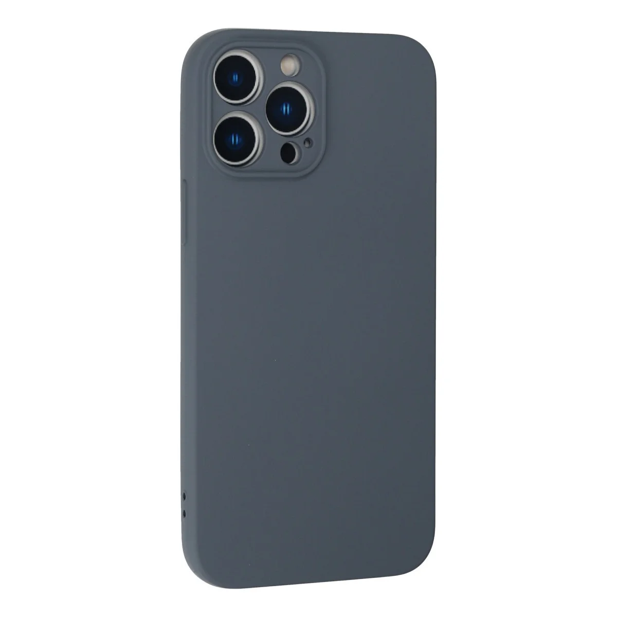 iPhone 13 Pro Max Kılıf Nano içi Kadife Silikon - Gri