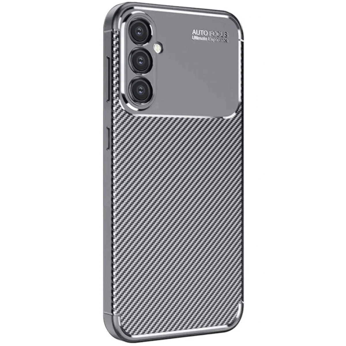 Galaxy A16 5G Kılıf Auto Focus Karbon Kapak - Gri