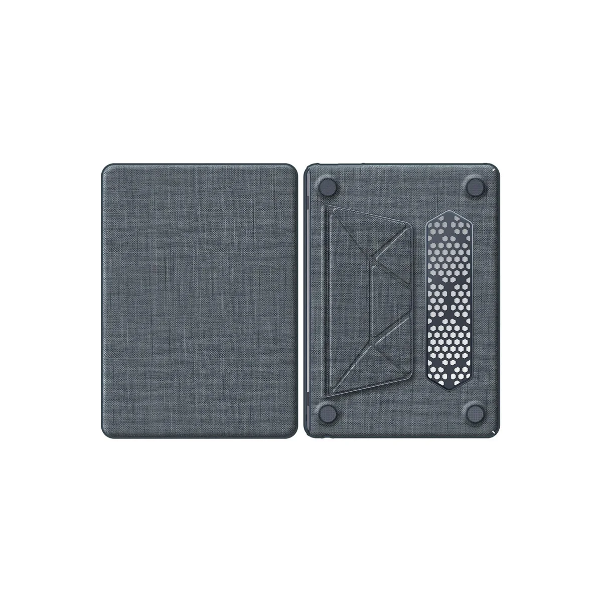 Macbook Air 13.6 Macbook Kumaş Kapak - Gri