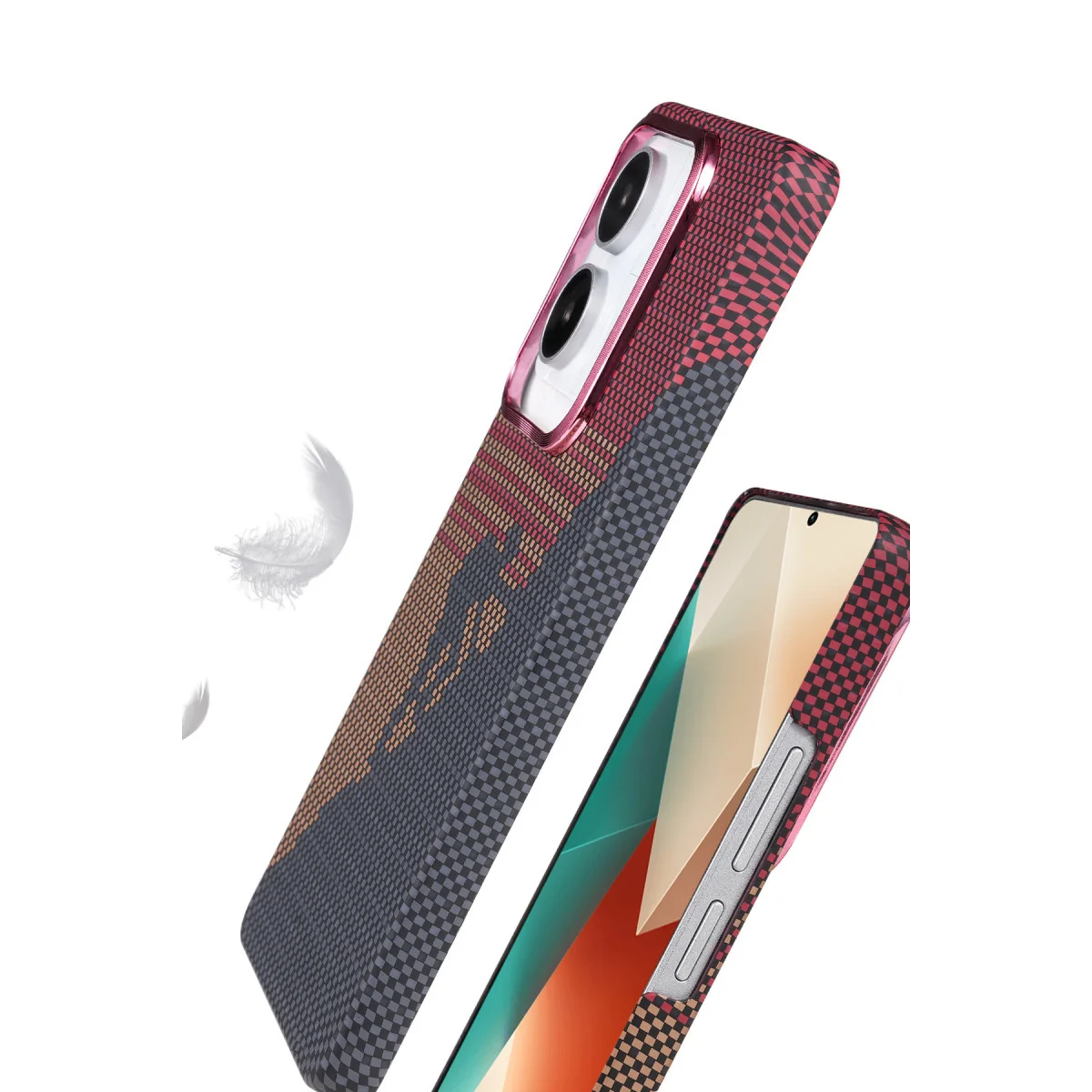 Redmi Note 13 Pro 4G Vega Magsafe Kapak - Gri